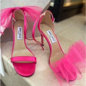 Pink heels